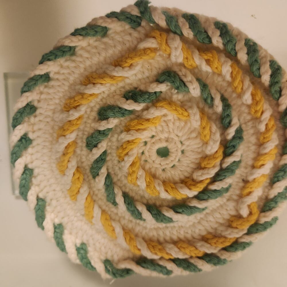 Hand Made Multicolored Doily